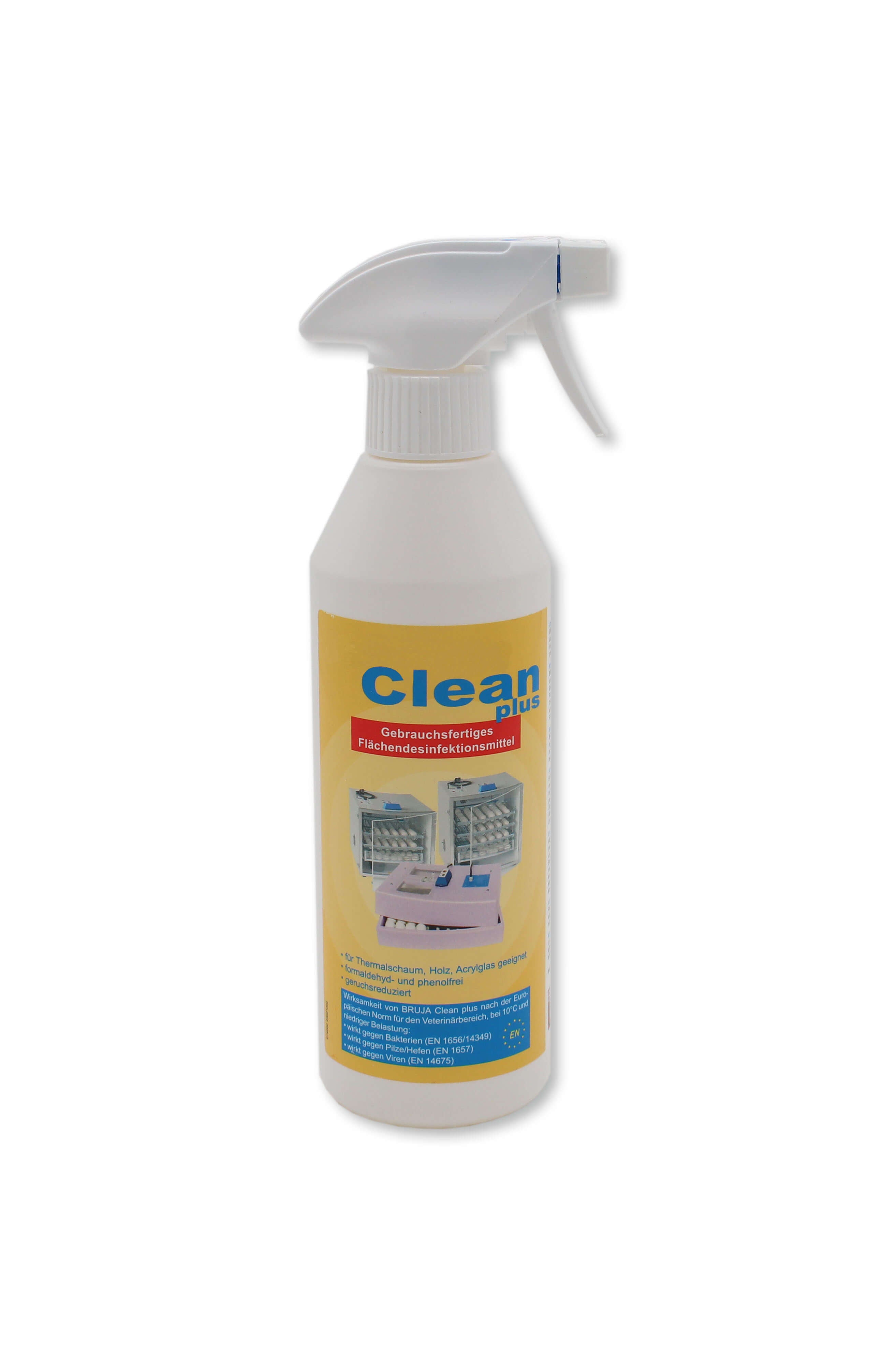 Reinigungs-/Desinfektionsmittel für Thermoplastik-Brutmaschinen (500ml)
