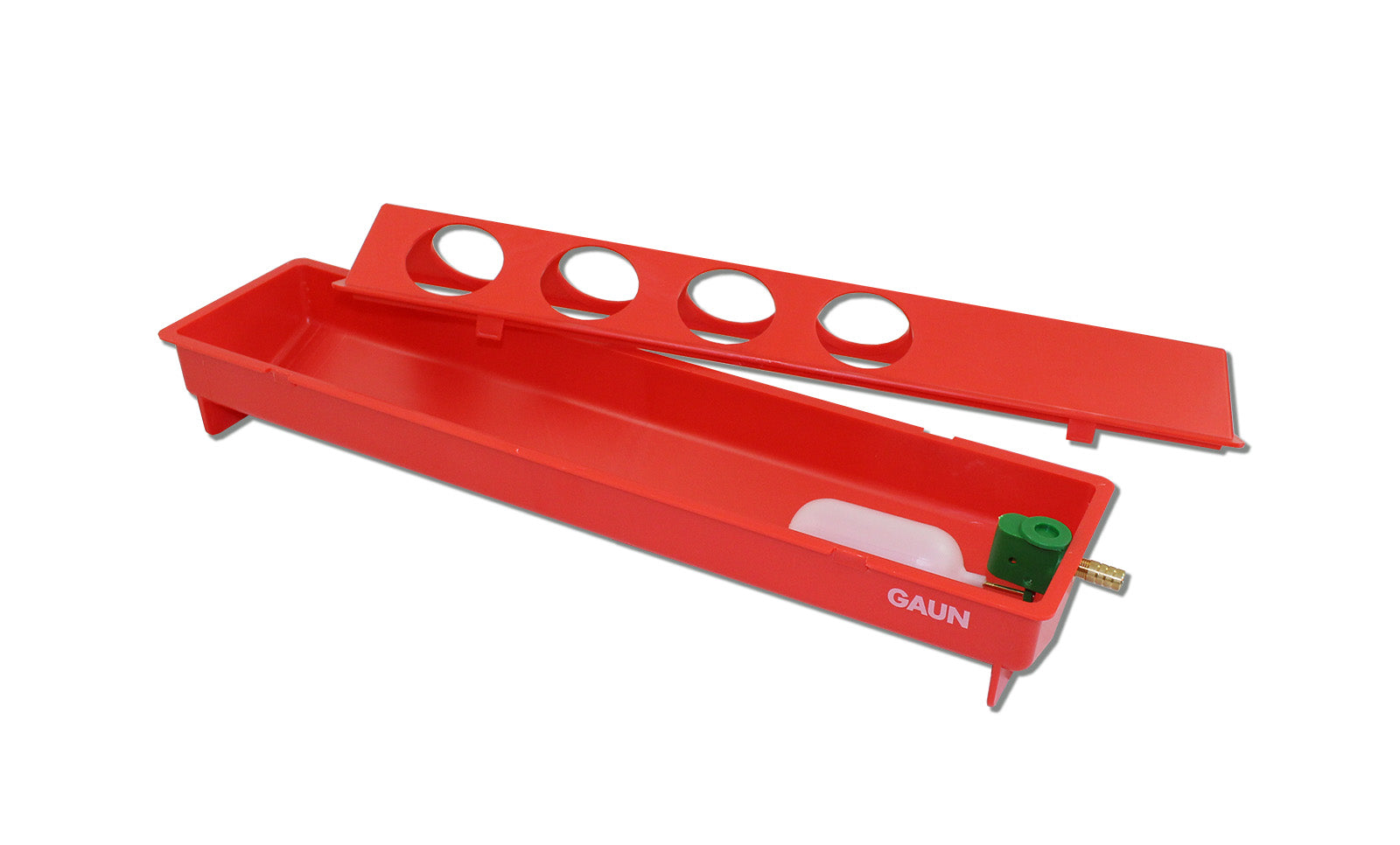 Vollautomatische Trogtränke, 50cm, mit 8 Trinklöchern - universal - für Hoch- und Niederdruck