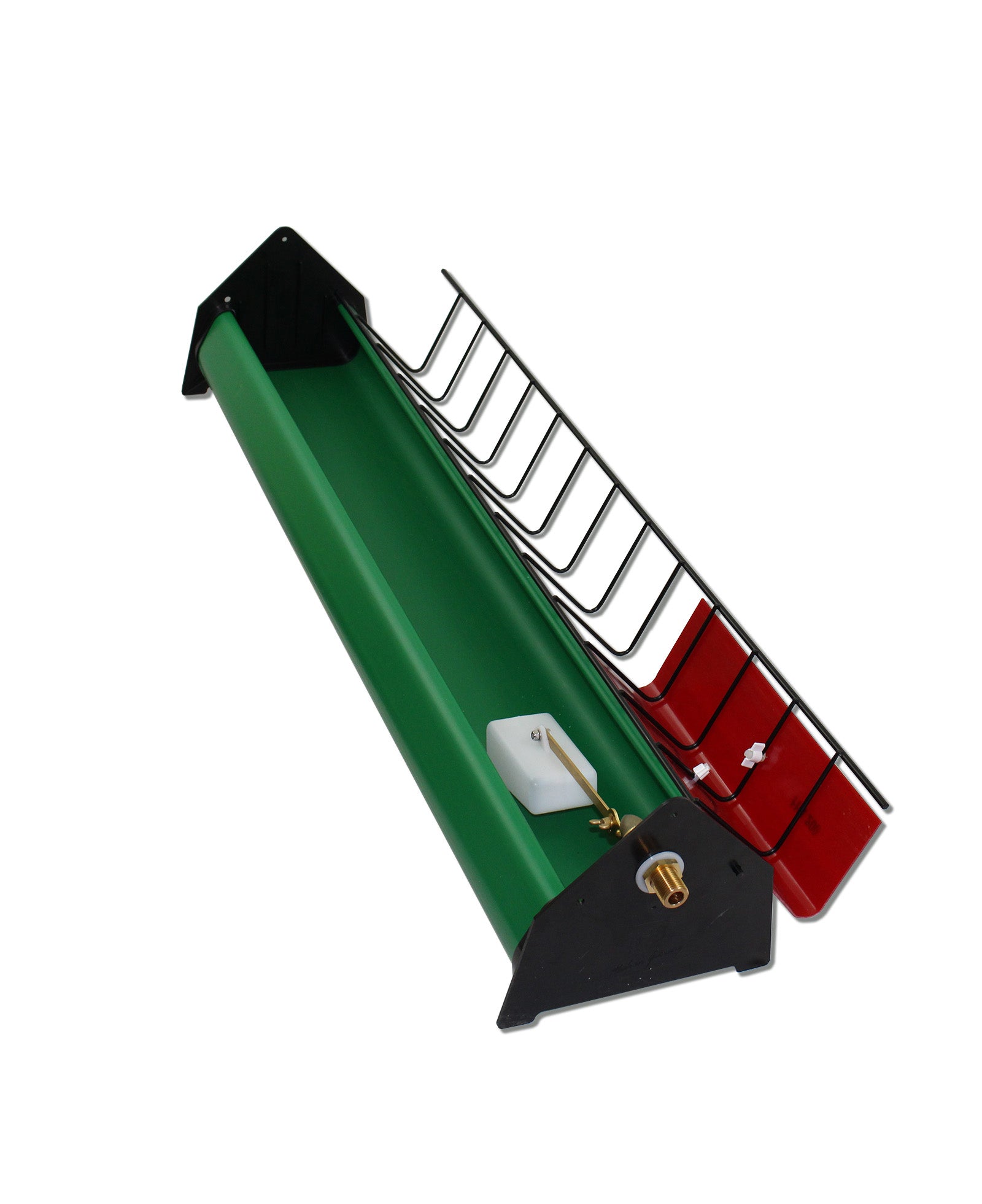 Vollautomatische Trogtränke, 100cm, "Ententränke" - für direkten Anschluss an die Wasserleitung