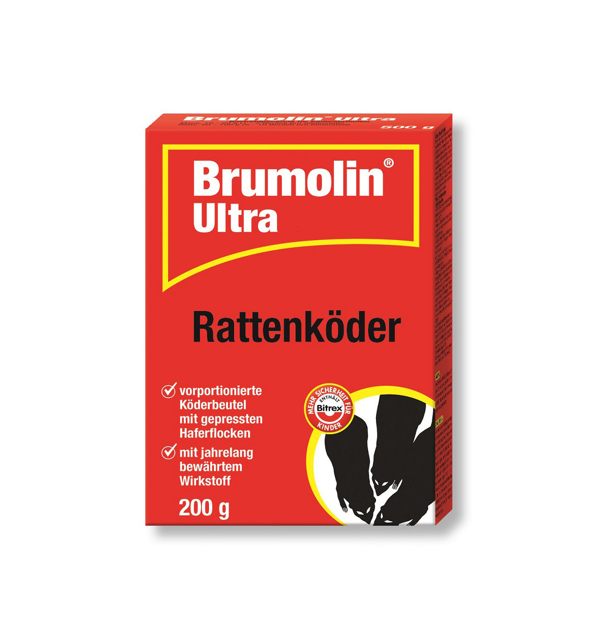 Brumolin Ultra Rattenköder (200g - 500g)