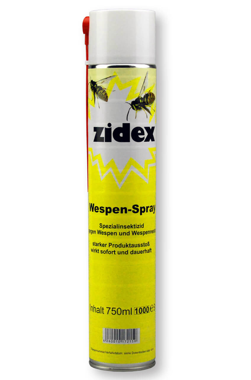 Wespenspray ZIDEX (750ml) *INSEKTIZID* = nur tel. bestellbar