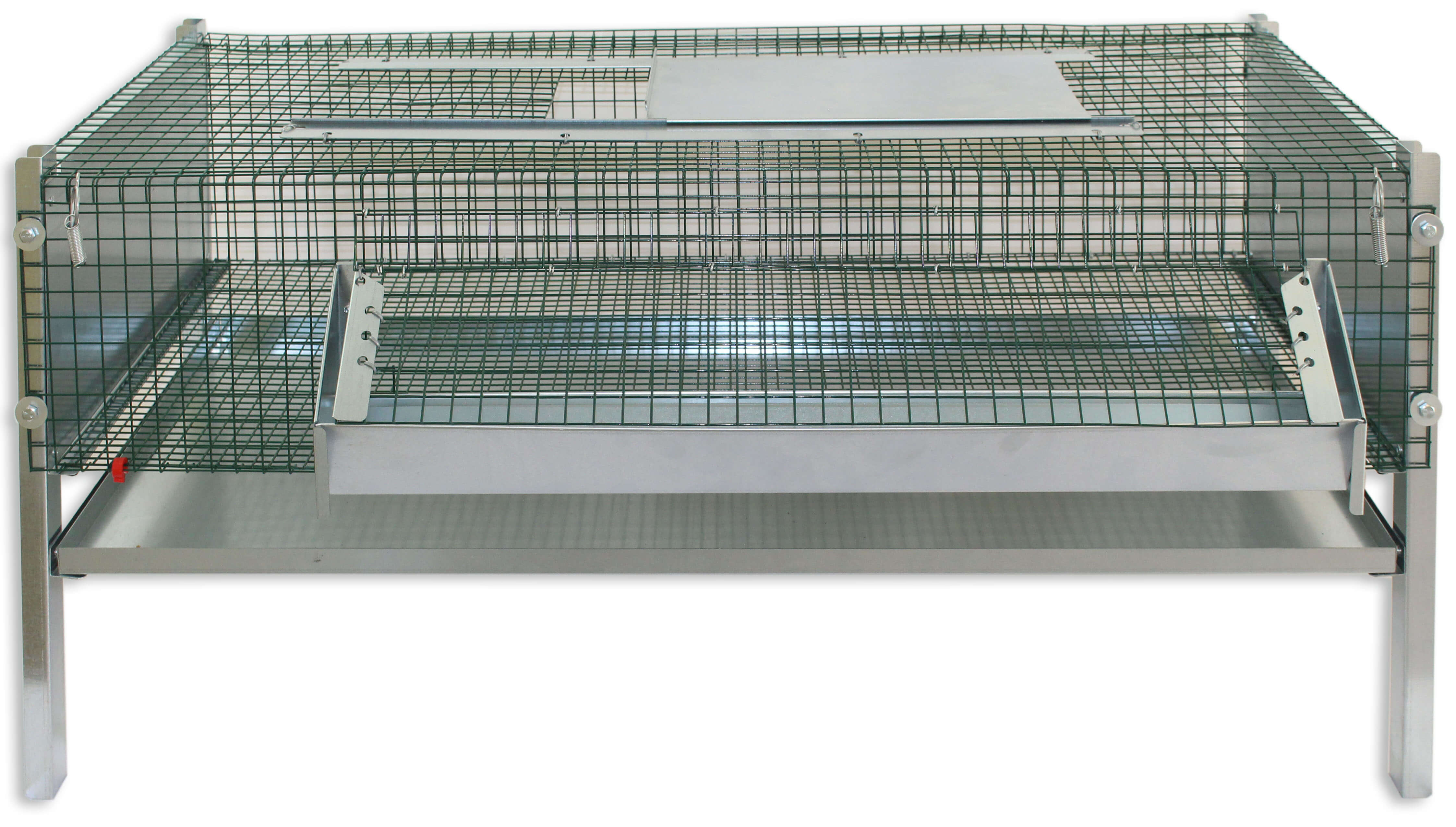 Quail-Cage, metal (for Laying-Quails or Fattening-Quails)