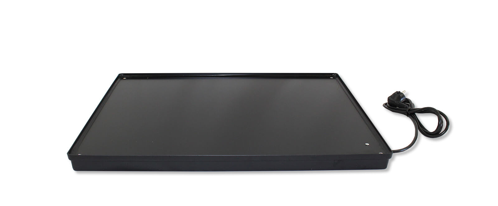 HEKA Warm Plate for 50-60 Chicks, 41cm x 51cm - optional with Thermostat ---BLACK EDITION---