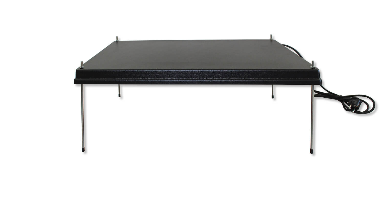 HEKA-Wärmeplatte für 50-60 Küken, 41cm x 51cm - optional mit Thermostat ---BLACK EDITION---