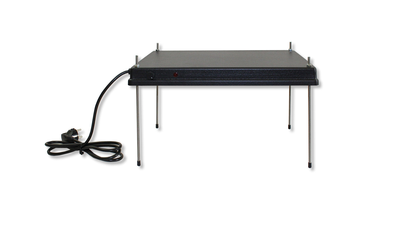 HEKA Warm Plate for 30-35 Chicks, 31cm x 41cm - optional with Thermostat ---BLACK EDITION---