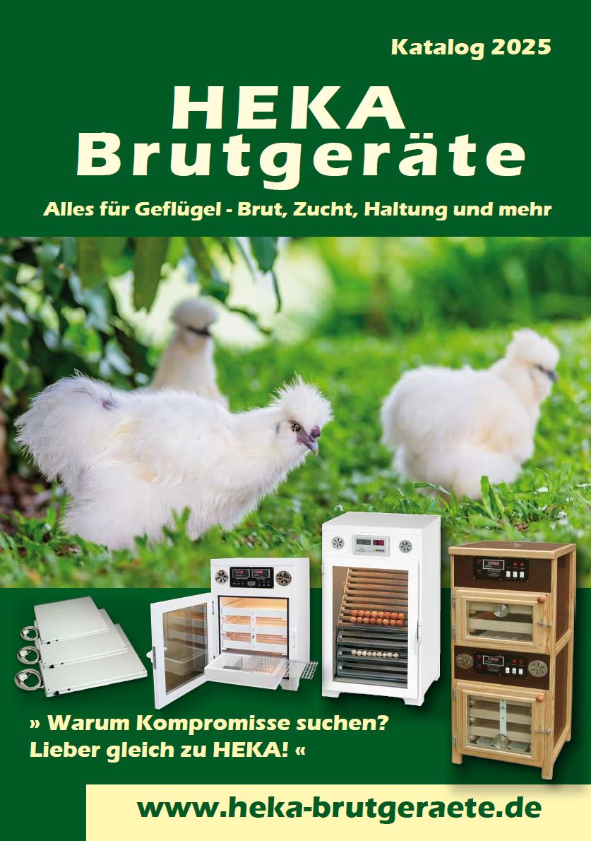 HEKA-Brutgeräte Katalog 2025/26 (kostenlos + portofrei für DE+AT+CH)
