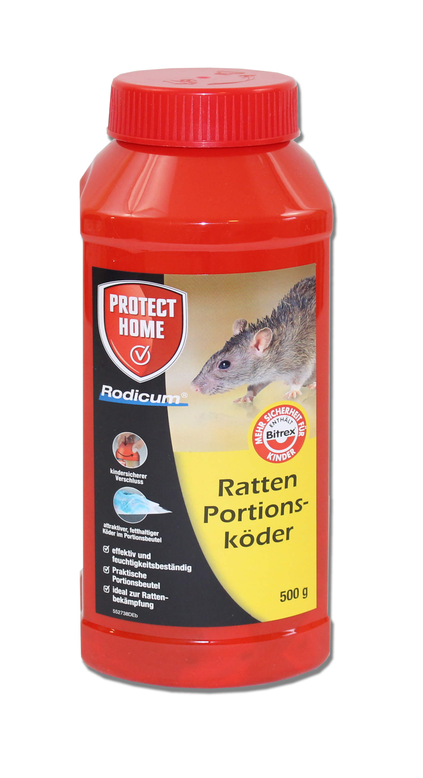 Protect Home Ratten Portionsköder Rodicum (500g)