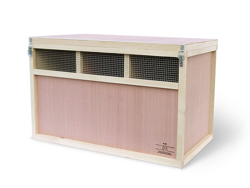 Carrier Boxes for Poultry - for Shows - 48cm high - 3-4 Compartments