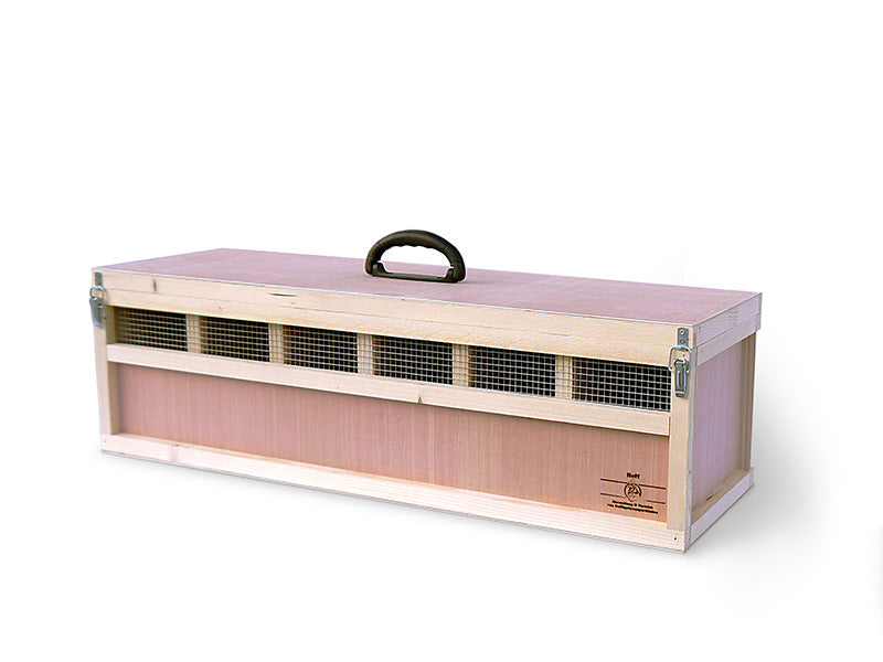 Carrier Boxes for Pigeon and Bantam - for Shows - 25cm high - 6-12 Compartments