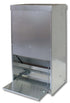 Geflügelfutterautomat aus Metall, mit automatischer Trittauslösung (10kg - 25kg)