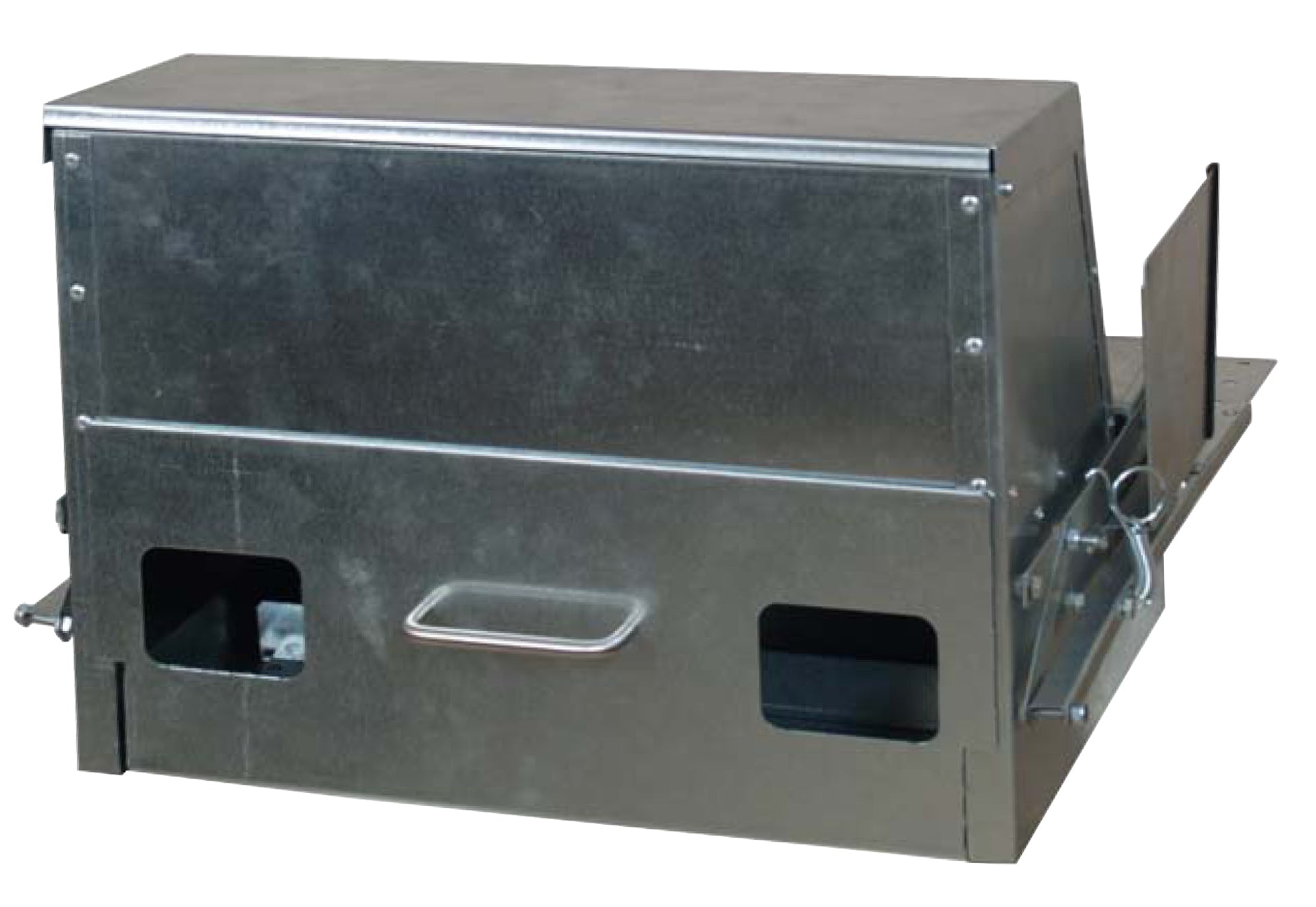 Feeder with Step-Plate and Bait-Drawer on Back (12,5kg - 18kg)