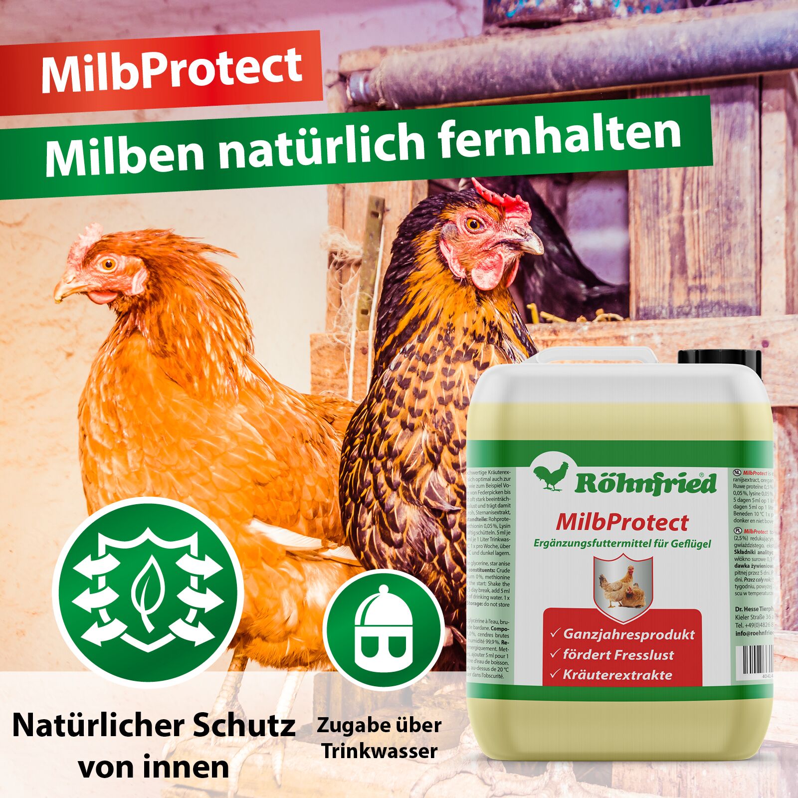 Rohnfried MilbProtect (0,5l - 5l)