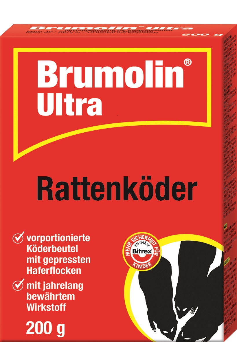 Brumolin Ultra Rattenköder (200g - 500g)