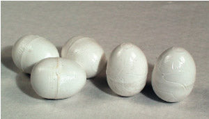 Pigeon Eggs - Plastic Nesting Eggs