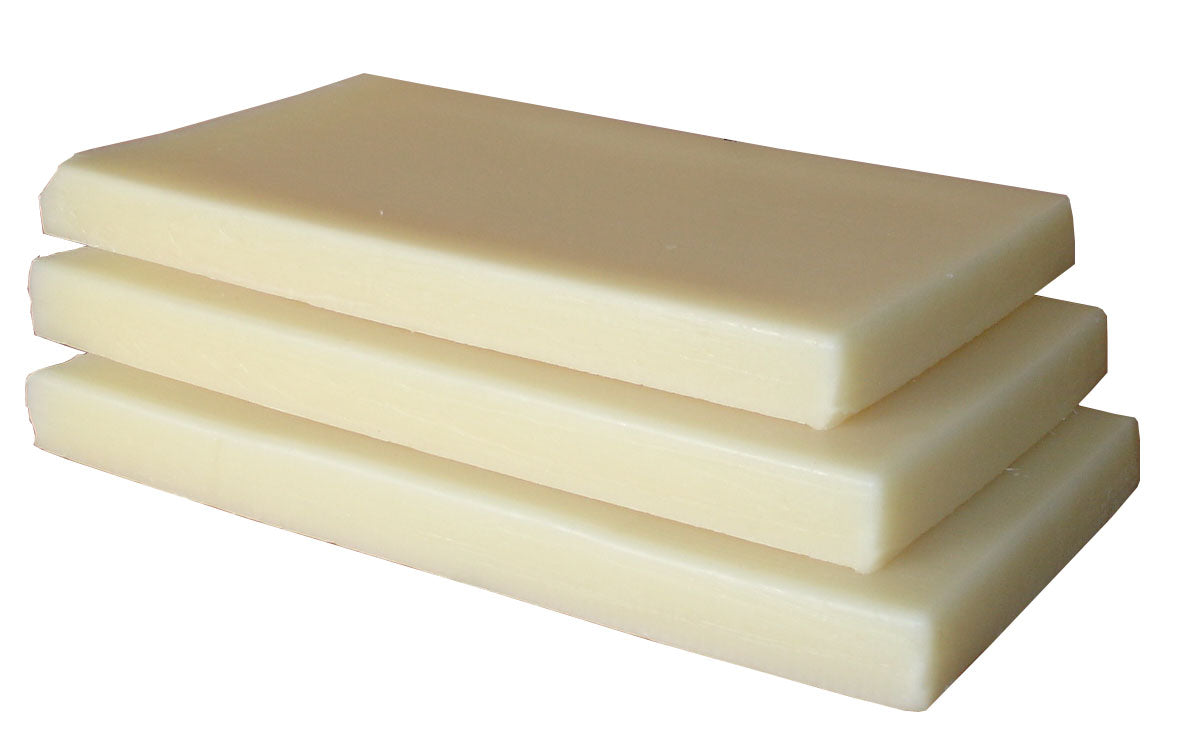 Rupfwachs, lebensmittelecht - 3 Platten (15kg)