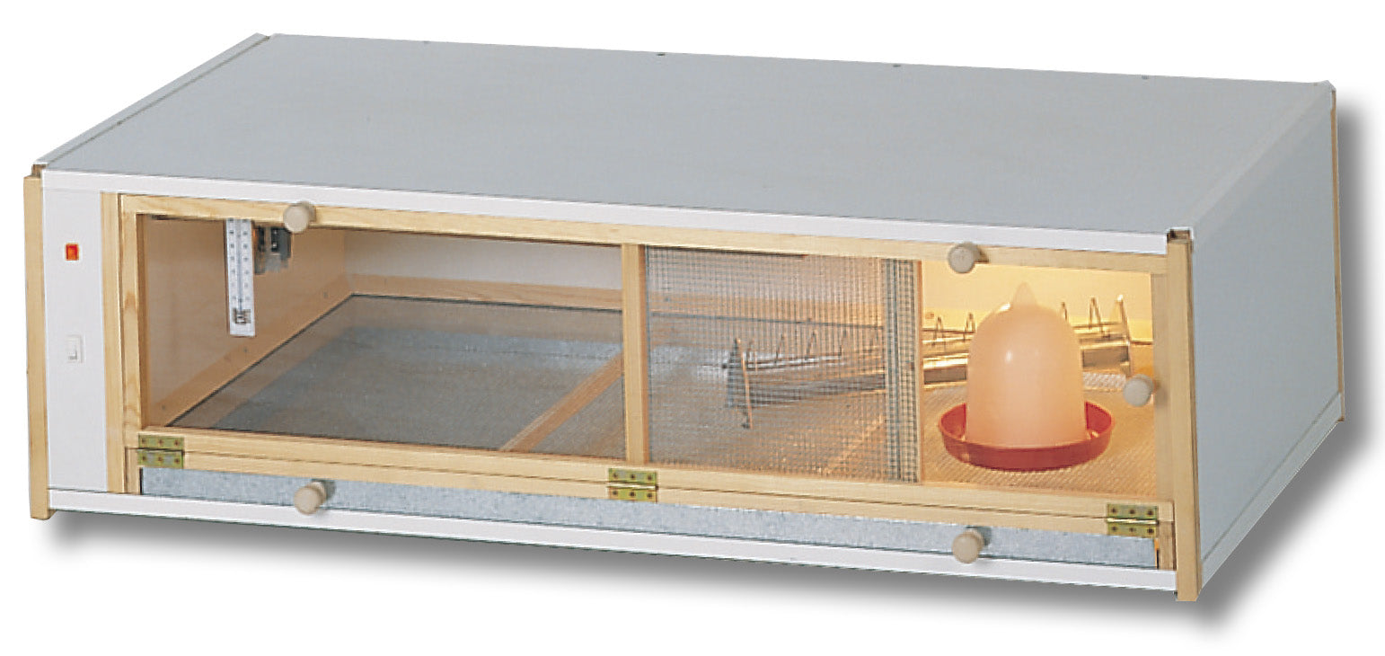 Wooden Brooder Box for up to 60-70 chicks, 102x50x34cm