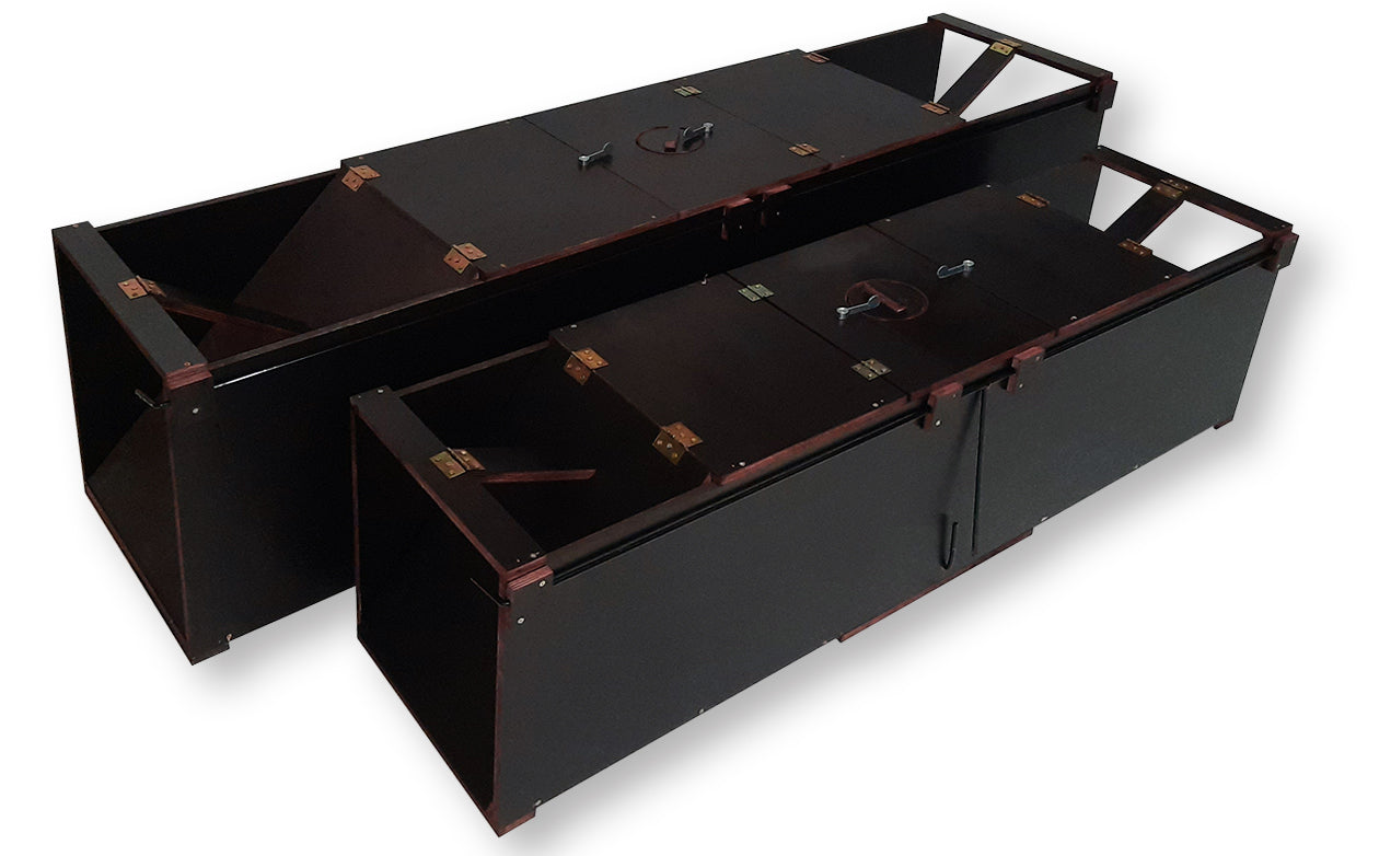 Katzenfalle, 120x30x30cm - auch zum Fang von Mardern und Jungfüchsen