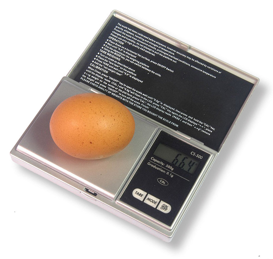 Digital Egg Scale - Accurate Humidity Measurement and Egg Sizing