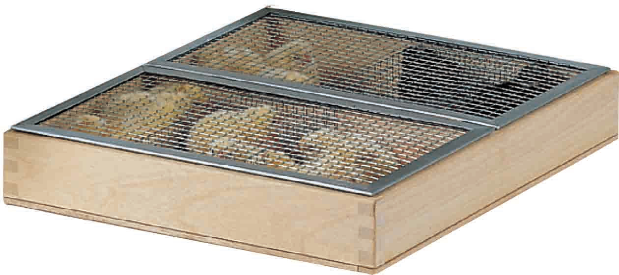 Wooden Trays, size 2, 38x39cm (hatching-baskets: 38x44cm) 