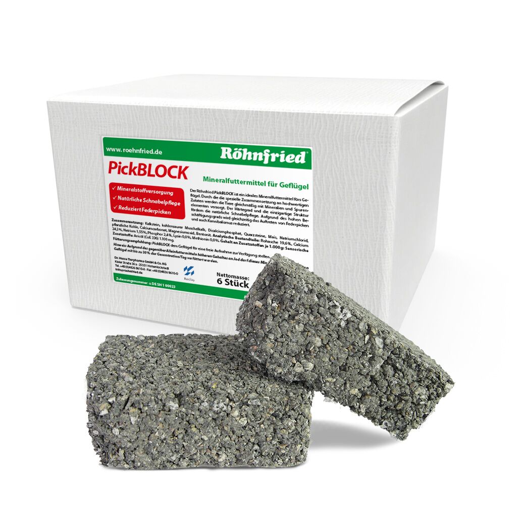 Rohnfried PickBLOCK Mineral Stone - extrahard - (6x1kg)