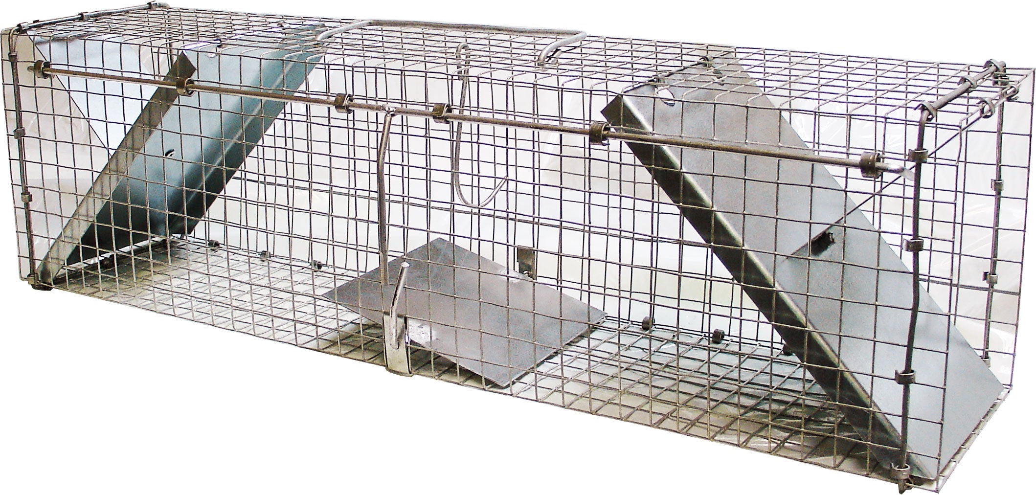 Marderfalle, 100x22x24cm - auch zum Fang von Kaninchen, Ratten