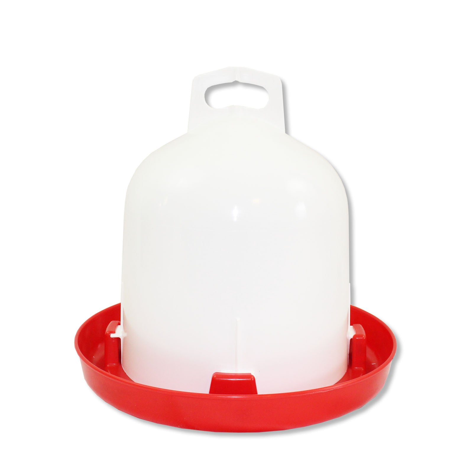 Doppelzylinder-Tränke für Geflügel, optional mit Füßen (6l - 7l - 10l - 12l)
