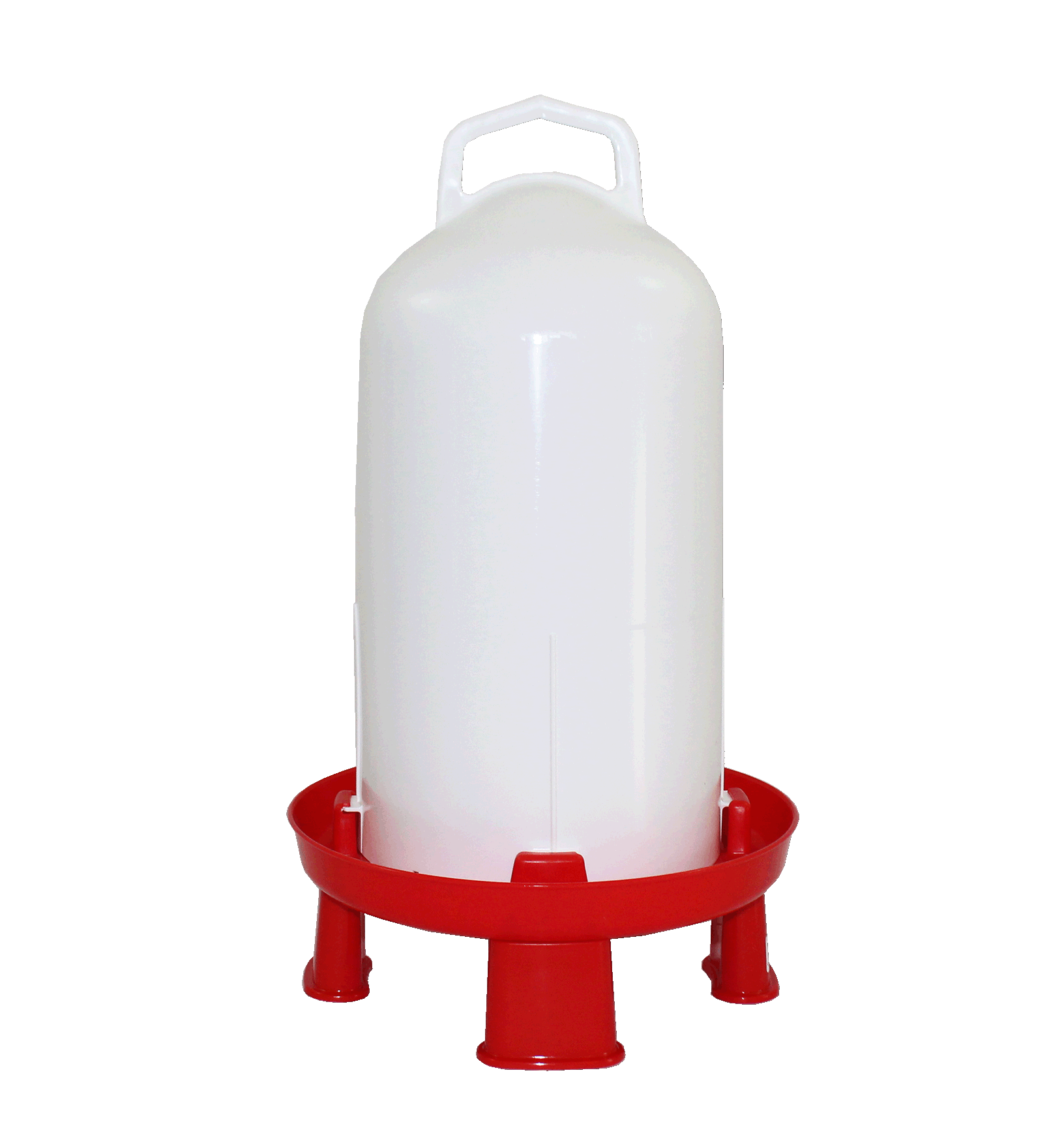 Doppelzylinder-Tränke für Geflügel, optional mit Füßen (6l - 7l - 10l - 12l)