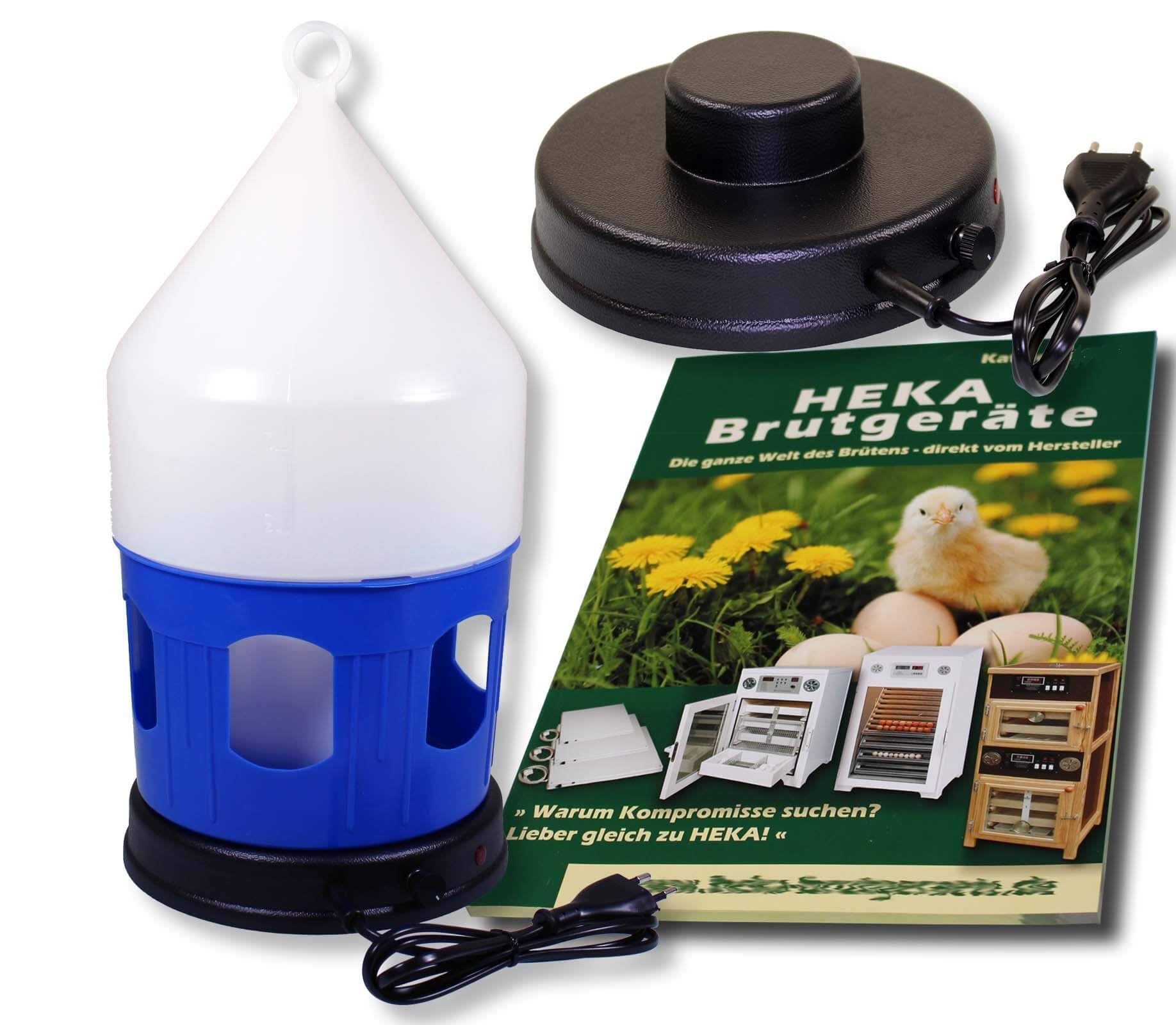 Drinker Heater with Cone, specially for Pigeon Drinkers (15 Watt)