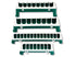 Plastic Feed Troughs with Legs – for Chicks/Pullets/Laying Hens (2 Sizes – 2 Lengths)