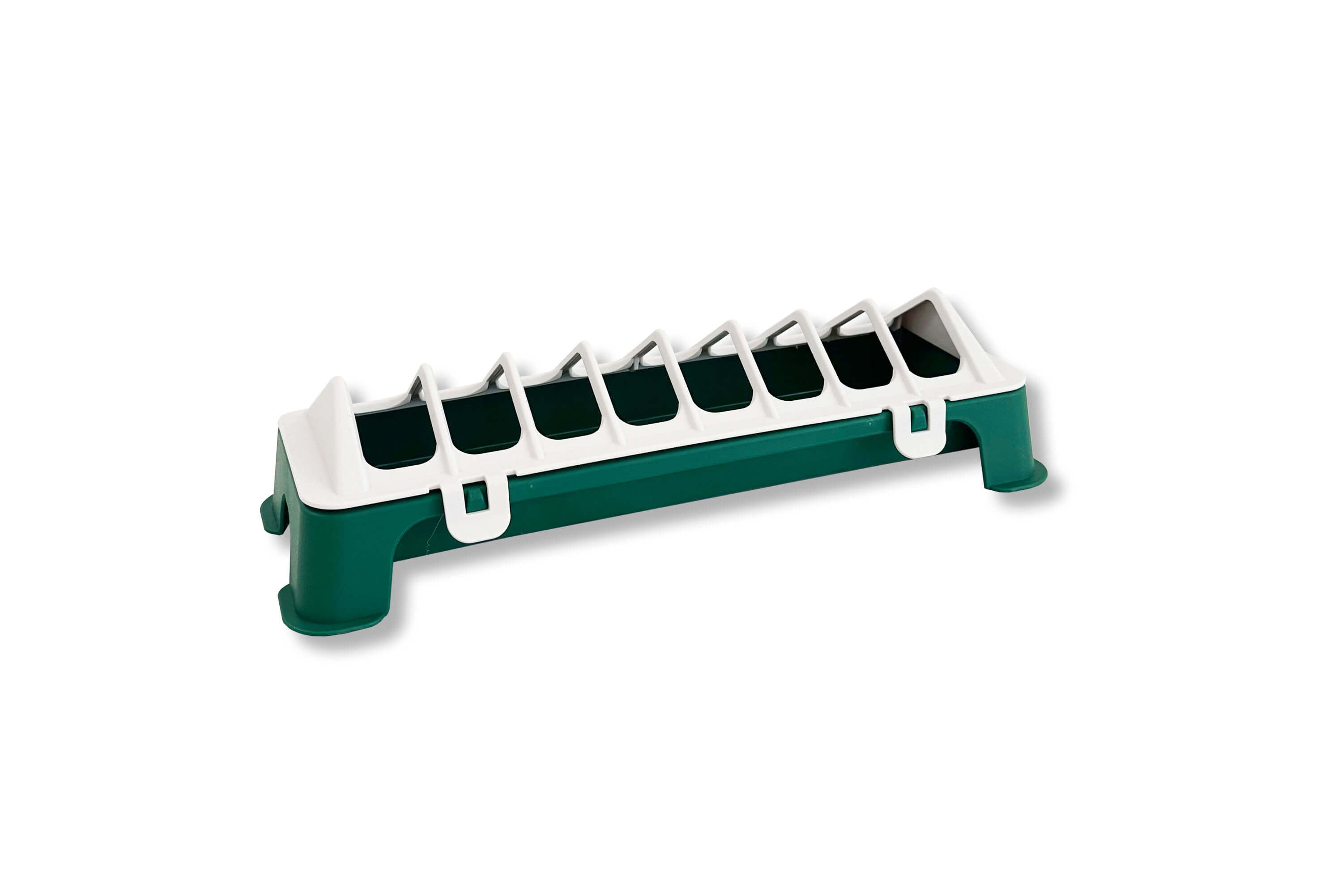 Plastic Feed Troughs with Legs – for Chicks/Pullets/Laying Hens (2 Sizes – 2 Lengths)