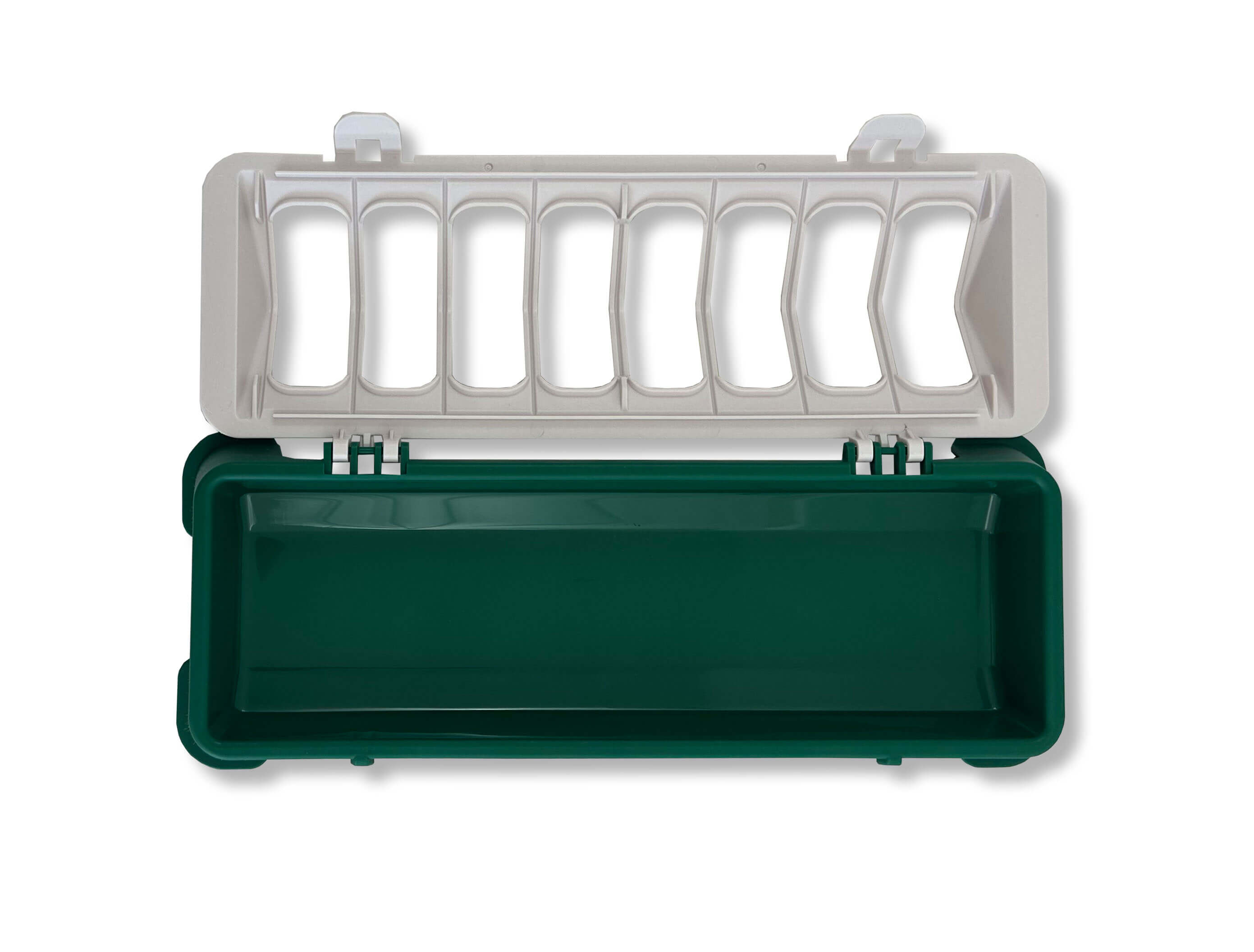 Plastic Feed Troughs with Legs – for Chicks/Pullets/Laying Hens (2 Sizes – 2 Lengths)