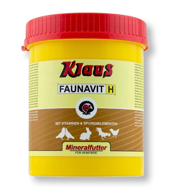 Faunavit H - Mineralfutter (1kg - 5kg)