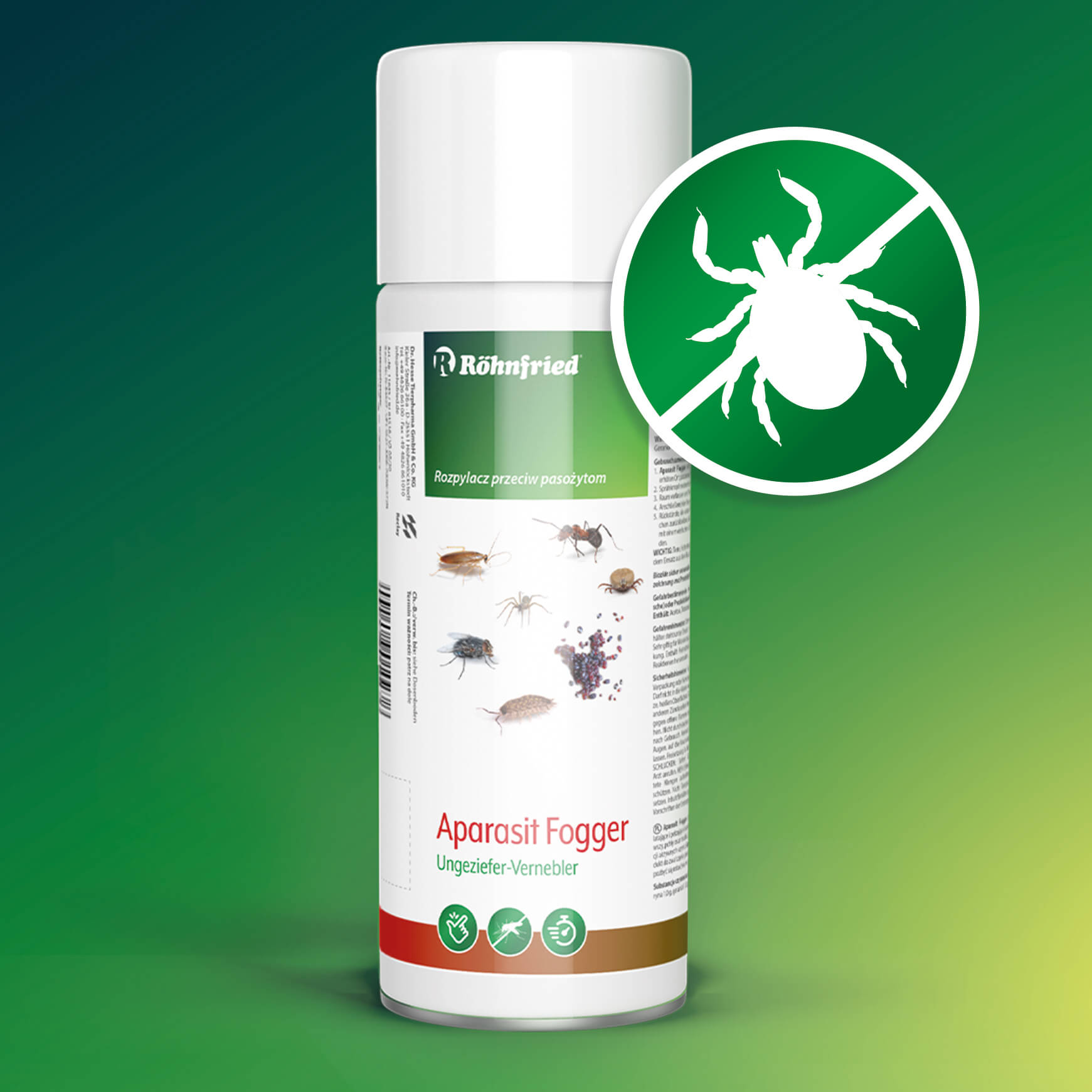 Aparasit Fogger - Ungeziefer-Vernebler (300ml)