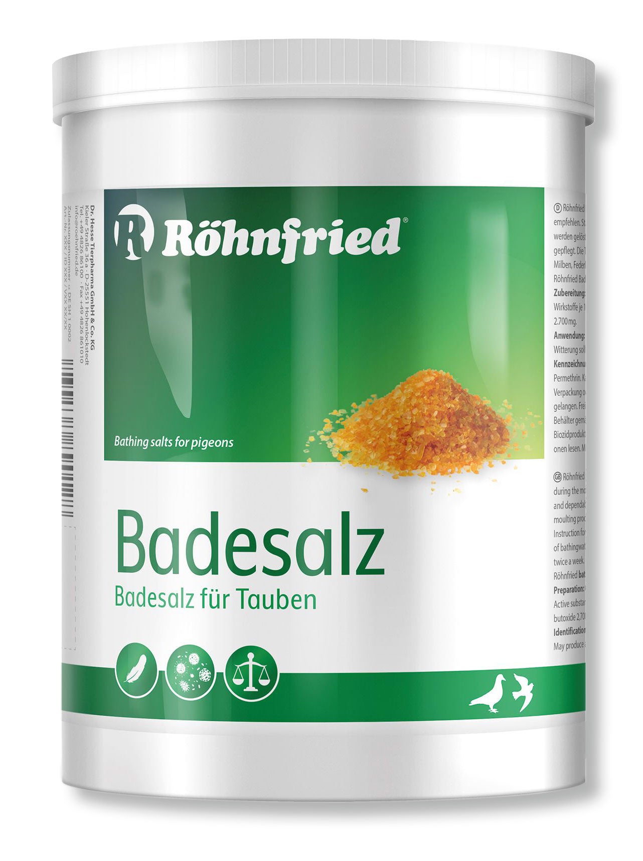 Rohnfried Badesalz ("Bath Salt with Insecticide") (800g)