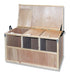 Carrier Boxes for Poultry - for Shows - 48cm high - 3-4 Compartments