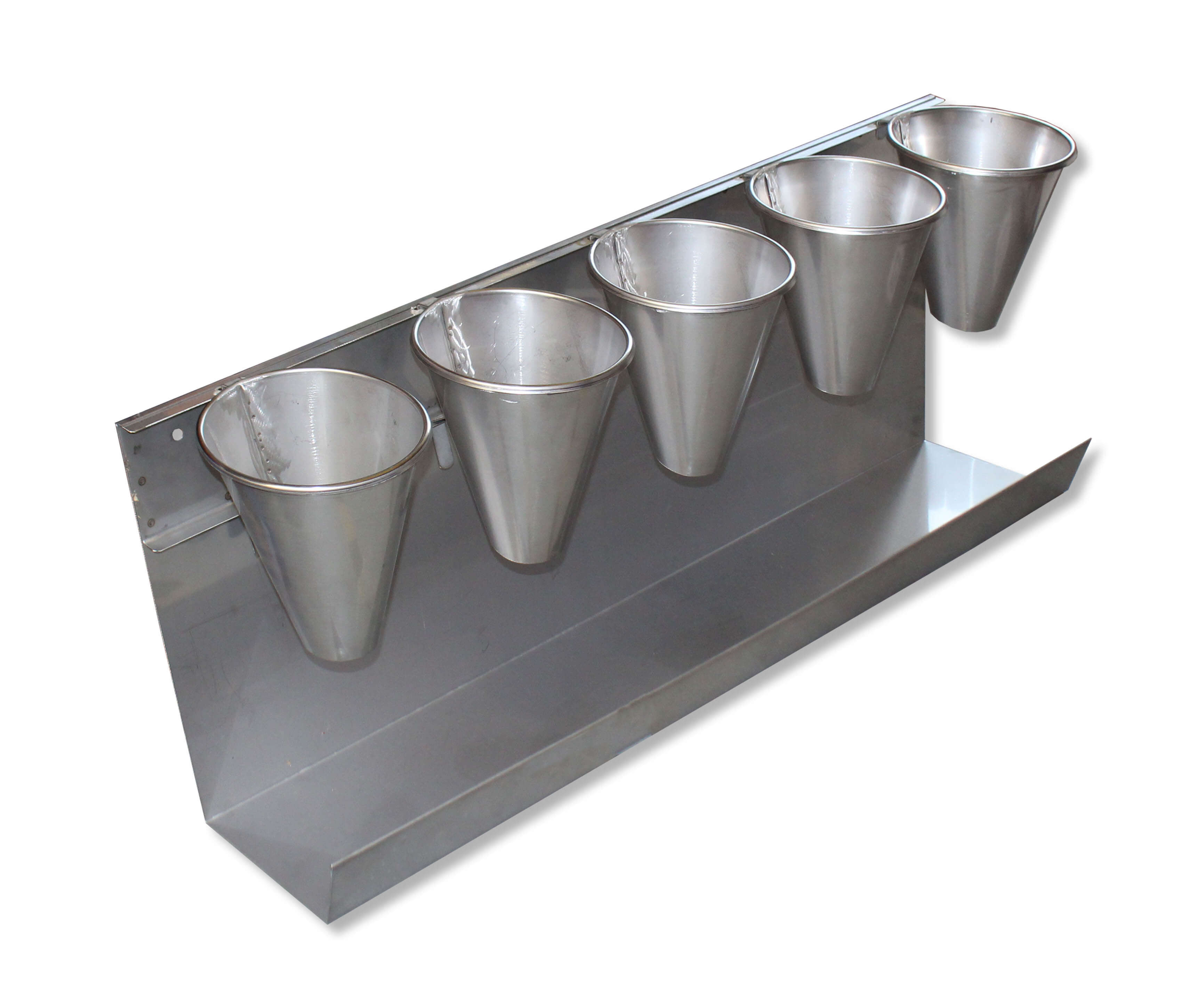 Wall Holder with 3-5 Bleeding Cones (Size 1)