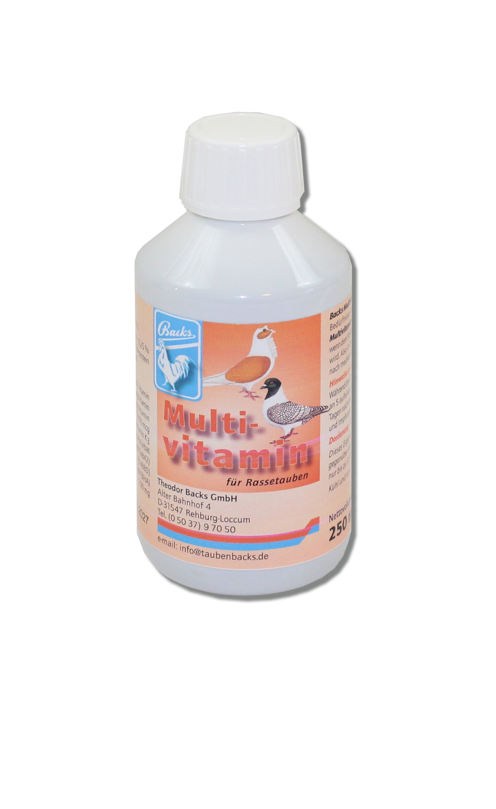 Backs Multivitamin für Rassegeflügel (0,25l - 0,5l - 1l)