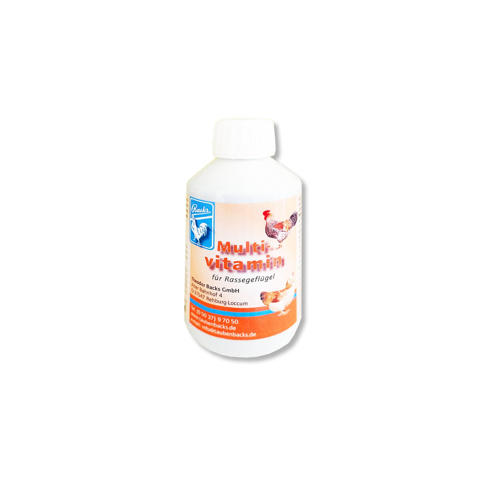 Backs Multivitamin for Poultry (0,25l - 0,5l - 1l)