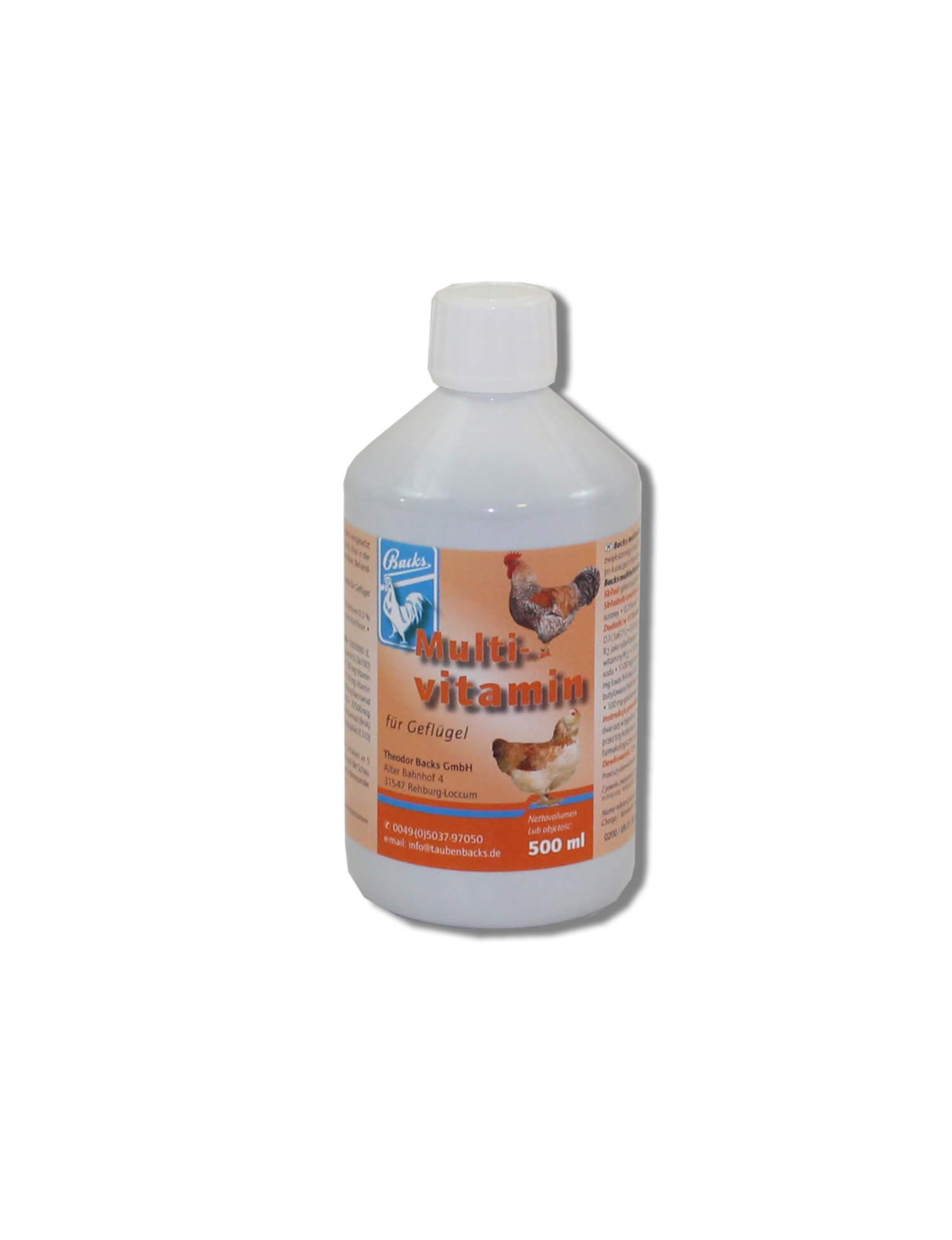 Backs Multivitamin für Rassegeflügel (0,25l - 0,5l - 1l)