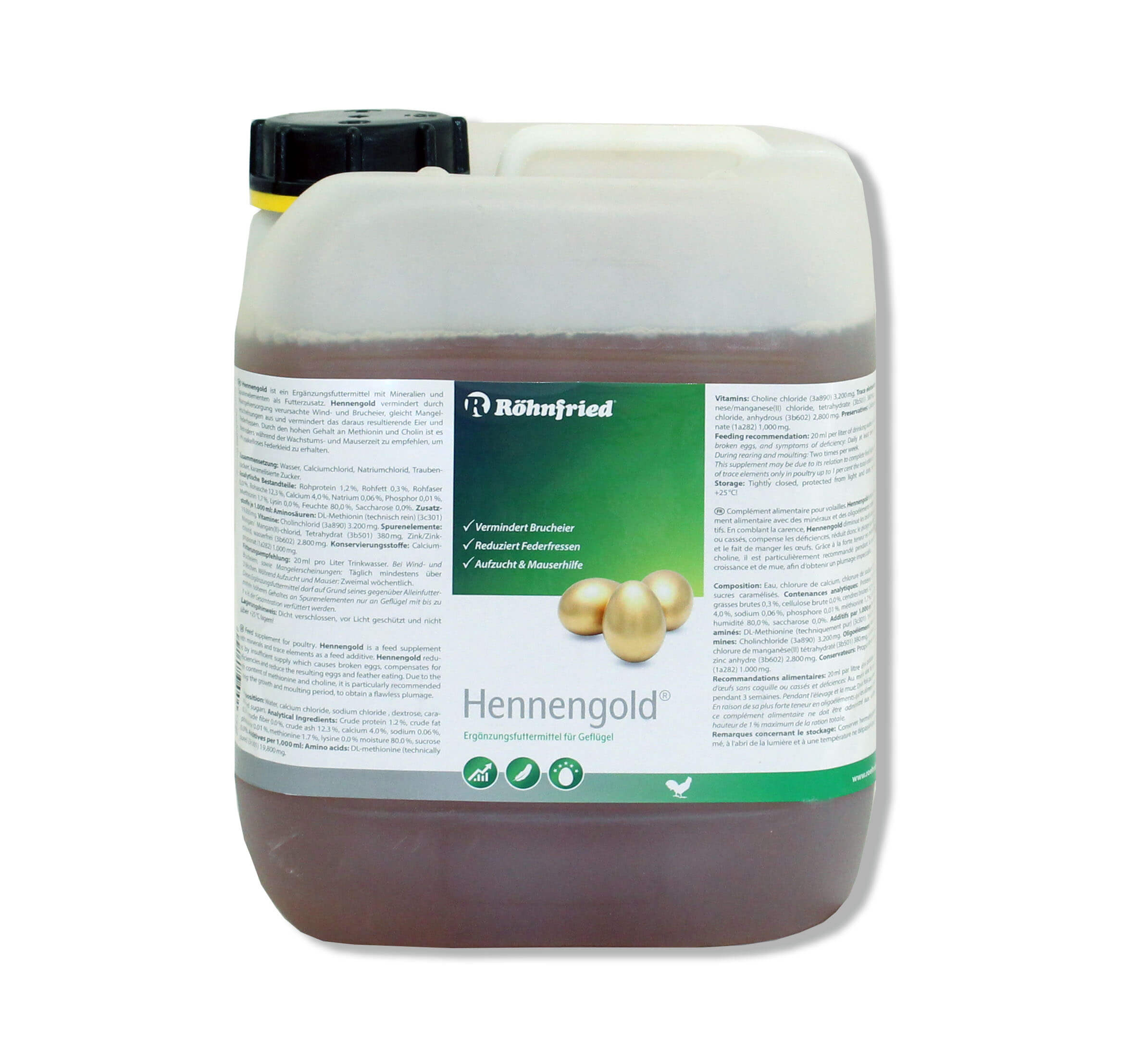 Rohnfried Hennengold (500ml - 1l - 5l)