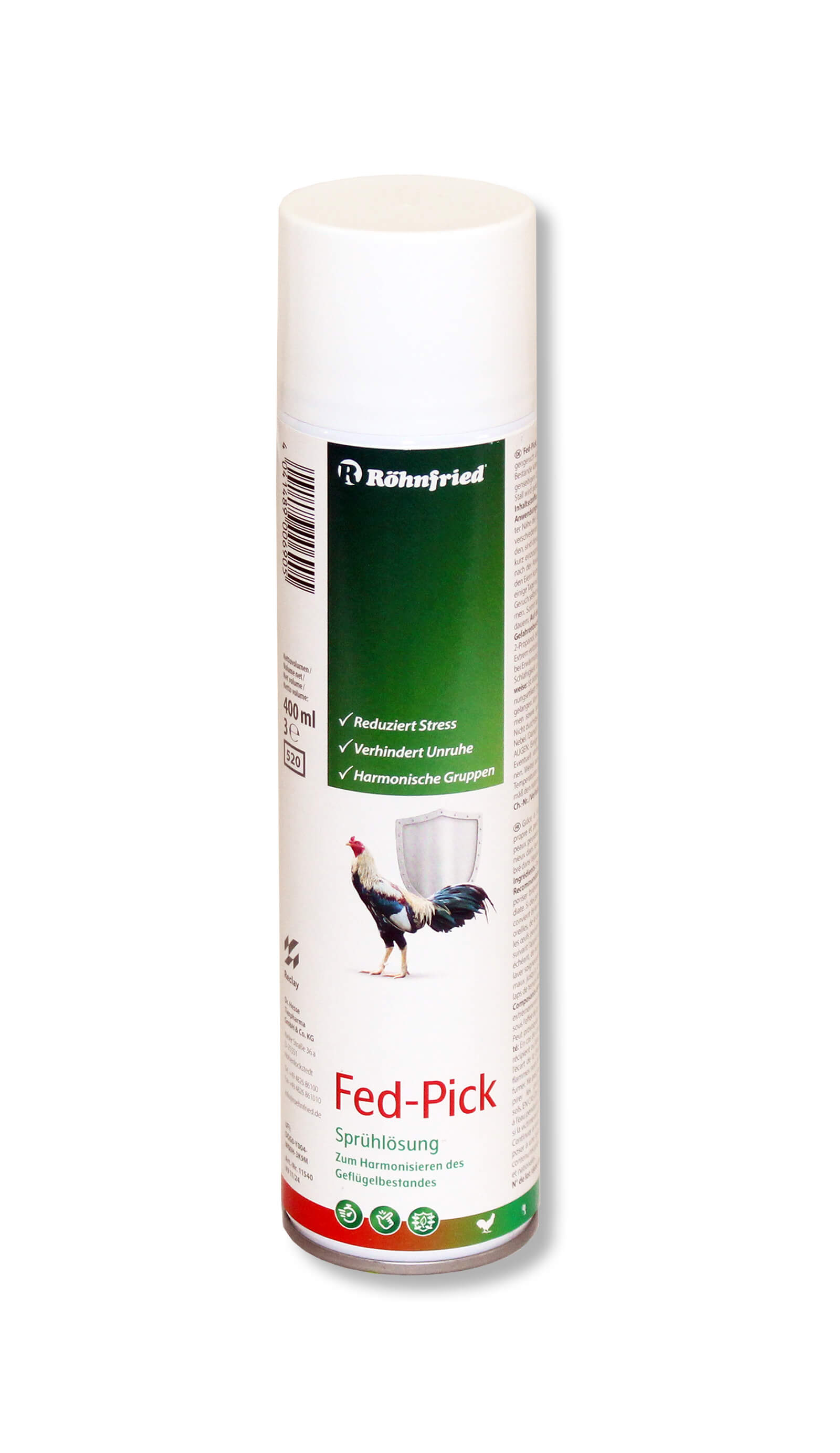 Röhnfried Fed-Pick gegen Federfressen (400ml)