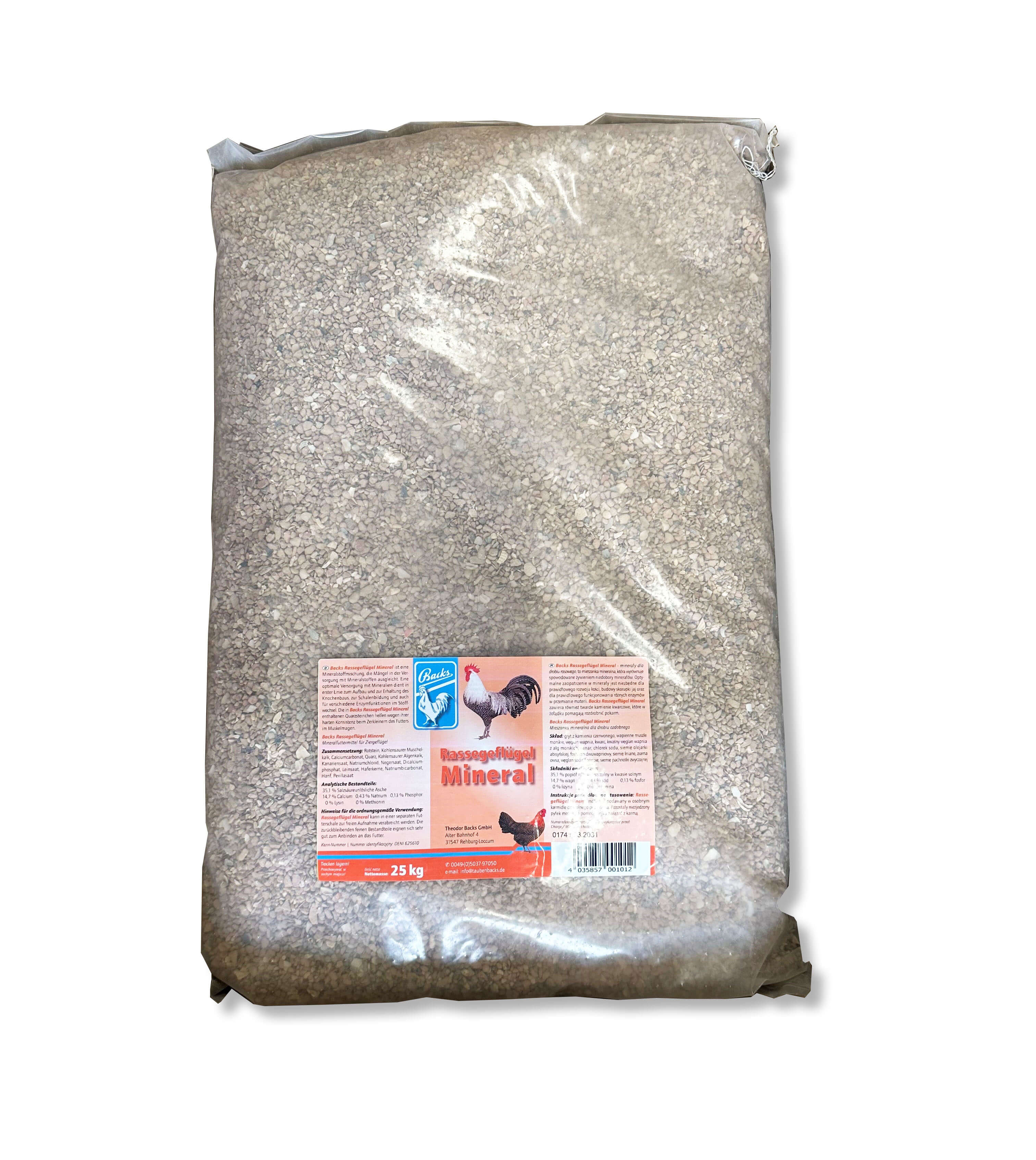 Backs Mineral-Mix for Poultry (6kg - 25kg)