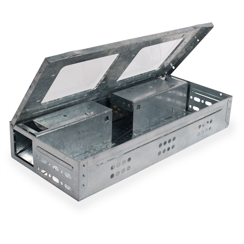 Trap for Mass-Trapping, with window (mice-trap - rat-trap)