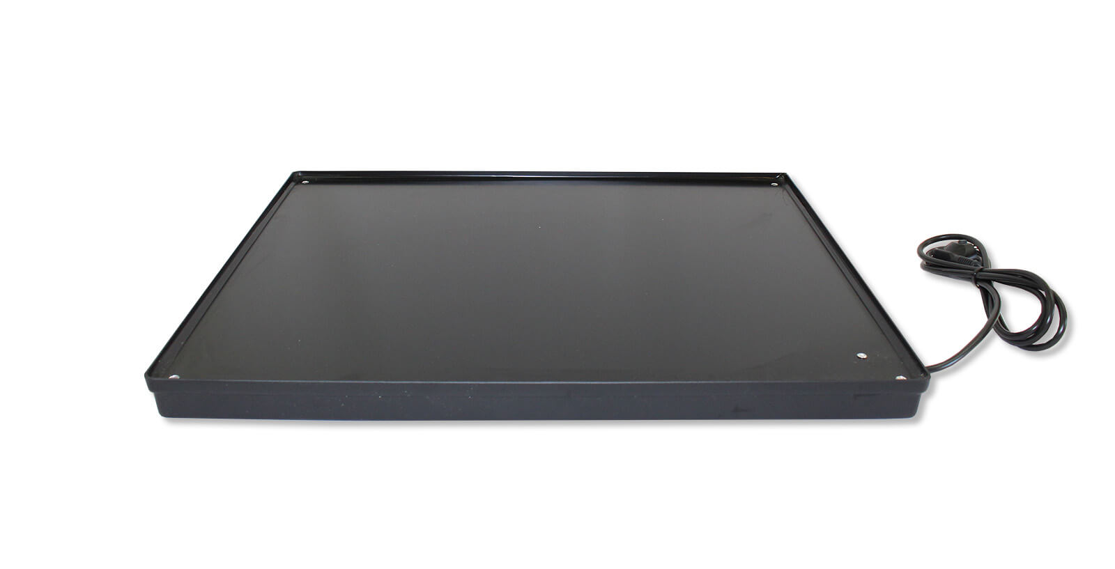 HEKA-Wärmeplatte für 65-75 Küken, 51cm x 61cm - optional mit Thermostat ---BLACK EDITION---
