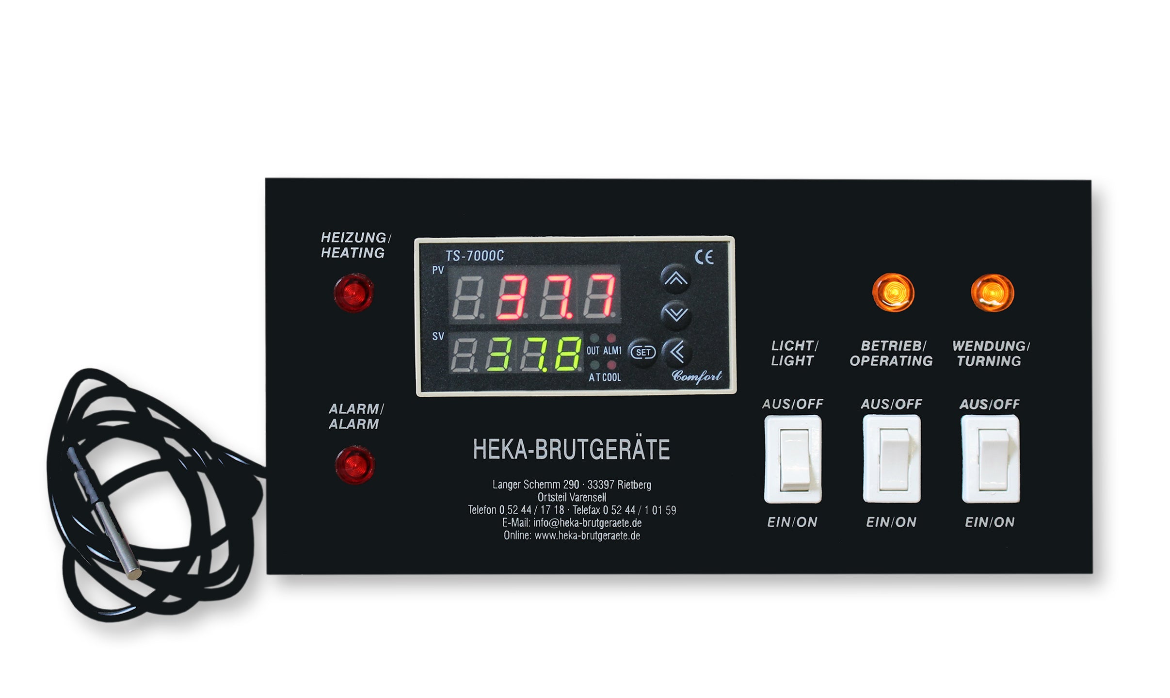 Prozessorgesteuerter Temperaturregler "Standard"