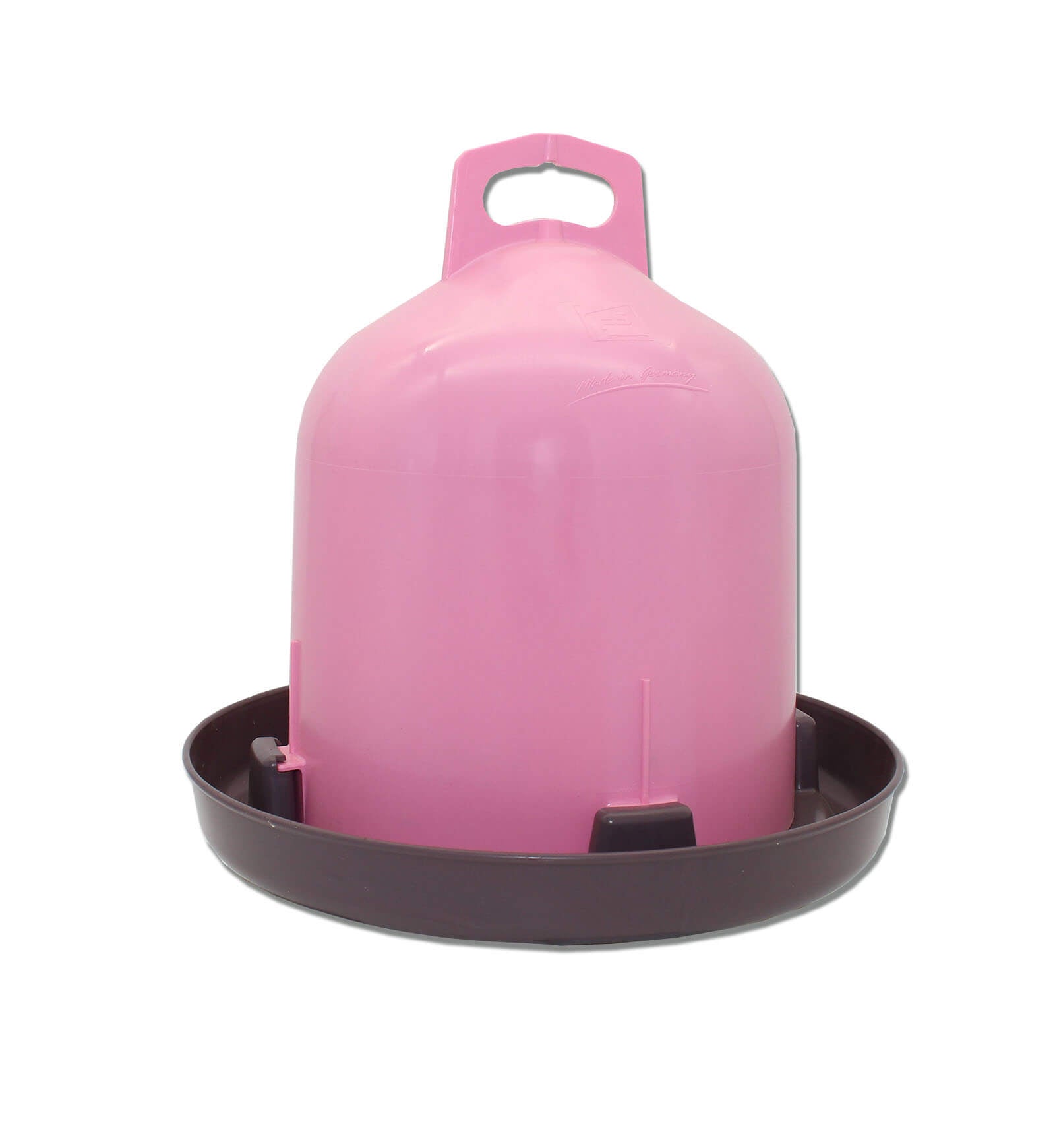Recycling-Doppelzylinder-Tränke für Geflügel, optional mit Füßen (3l - 6l - 12l)