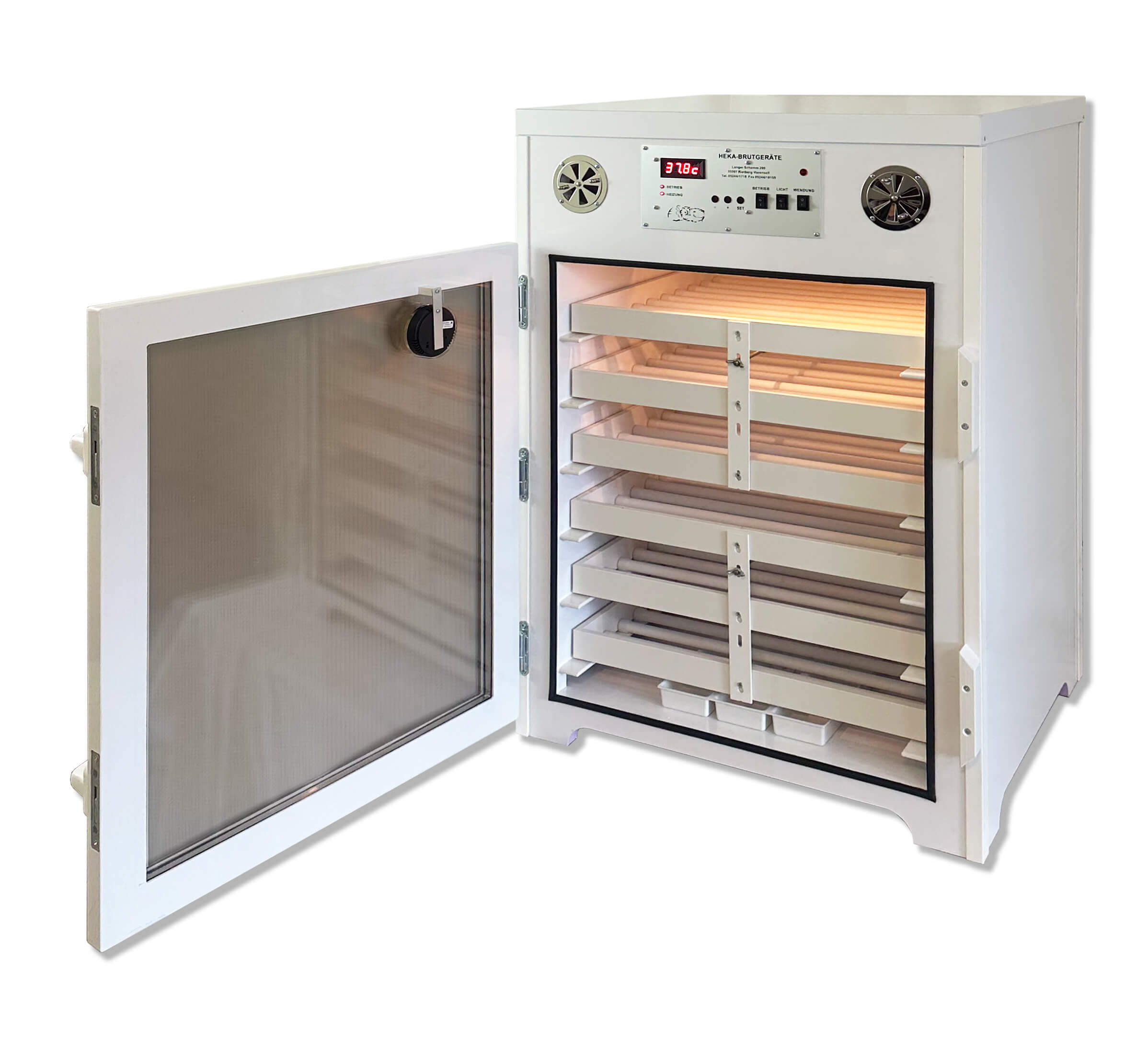 HEKA Turbo 432 - for 432-486 Hen-Eggs
