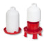 Double Cylinder Drinker for Poultry, optional with Feet (6l - 7l - 10l - 12l)