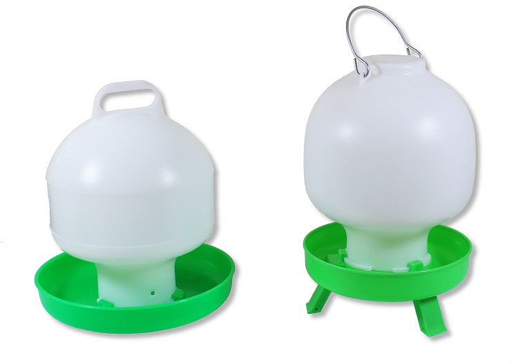 Bowl Drinker with Bayonet Lock, optional Feet (2,5l - 4l - 5l - 10l)