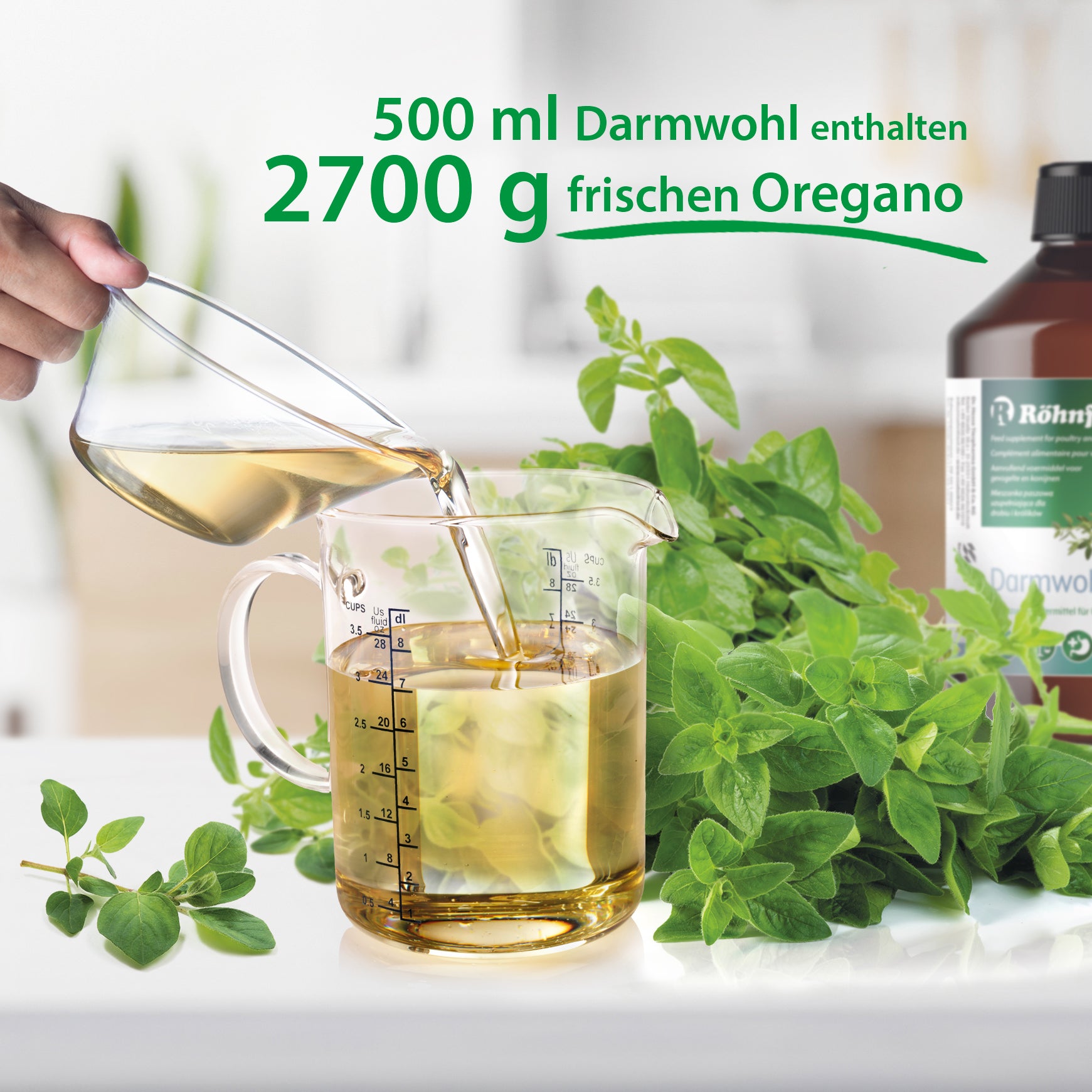 Röhnfried Darmwohl - Oreganoöl+Thymianöl (250ml - 500ml)